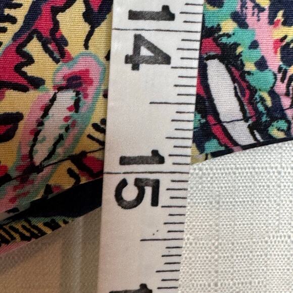 CHICO’s Paisley Button Down Shirt Size 3/XL Cotton Lightweight Summer‎ Coastal - Picture 7 of 9